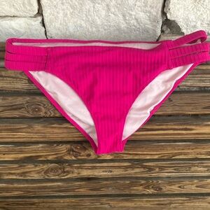 Hot pink bikini bottoms